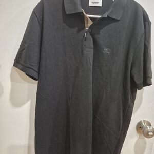 Burberry Men's Polo Shirt Size L. Pre-Owned